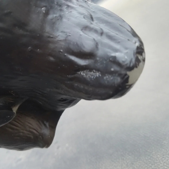 Candle: Penguin w/ Baby Penguin Candle Factory Illinois Never Has Been Burned - Picture 6 of 7